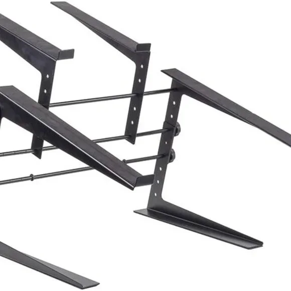 Headliner Covina Portable Dual DJ Controller Stand; Adjustable and Durable DJ - Picture 4 of 10